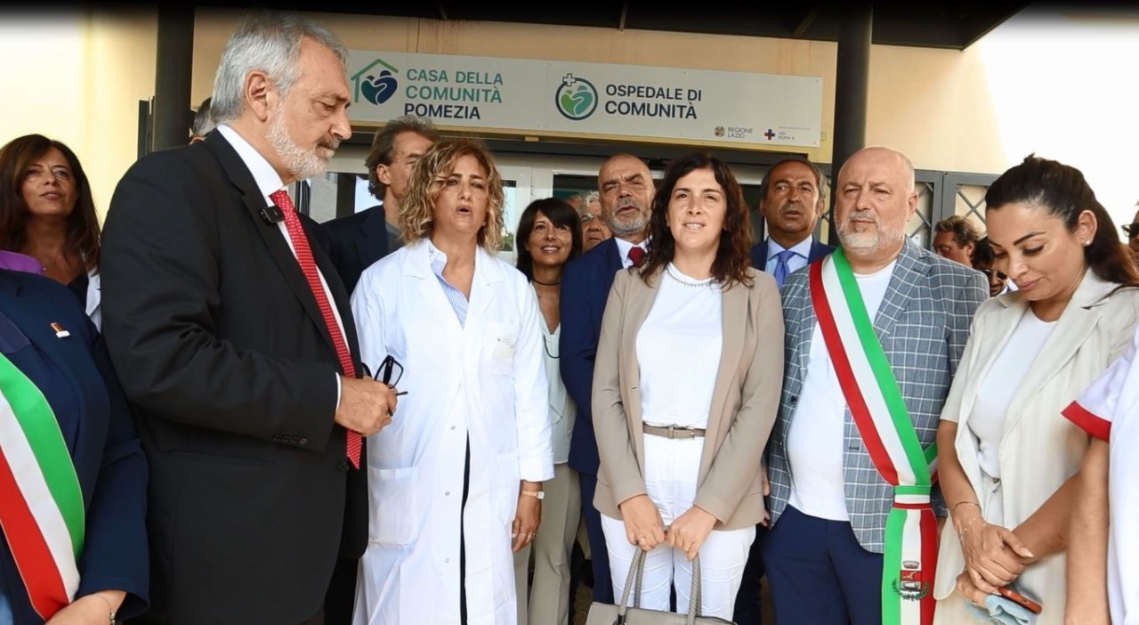 Rocca inaugura quattro Case della Comunità nel Pontino