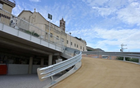 Maranola, inaugurato il nuovo parcheggio di via Angelo Forte
