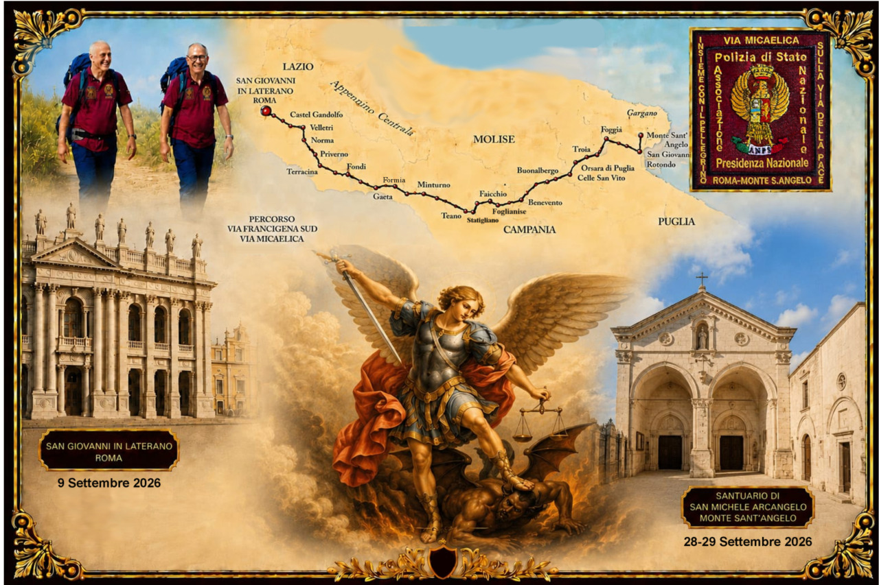 Via Francigena e Micaelica: tappa a Terracina per l’ANPS