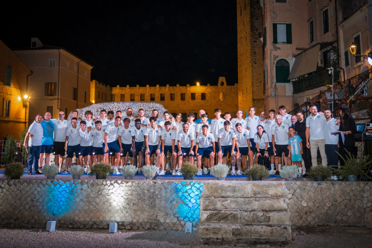 Terracina Calcio, la presentazione al Teatro Romano