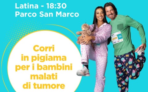 Pigiama Run, a Latina una corsa per i bambini oncologici