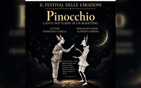 “Pinocchio”, canto notturno: lo spettacolo dei fratelli Latilla