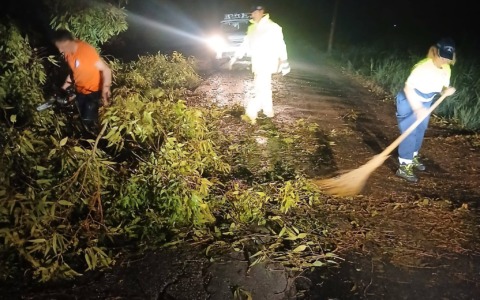 Tromba d’aria a Borgo Hermada: si contano i danni