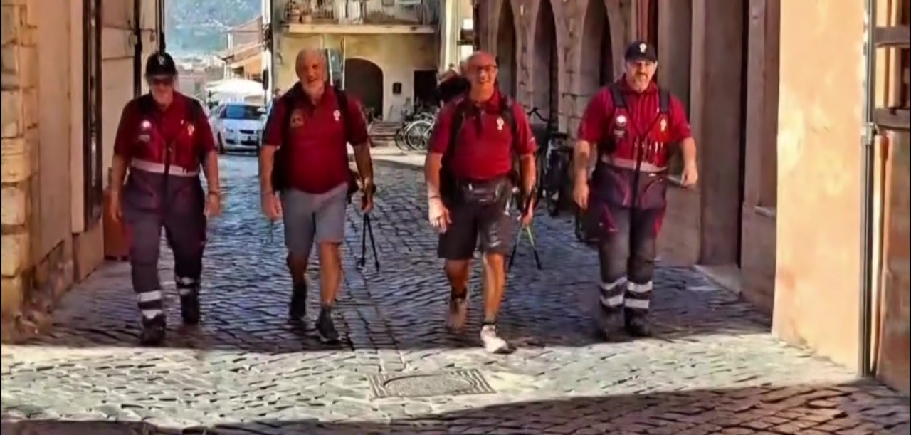 Via Francigena, il cammino di pace di due ex poliziotti