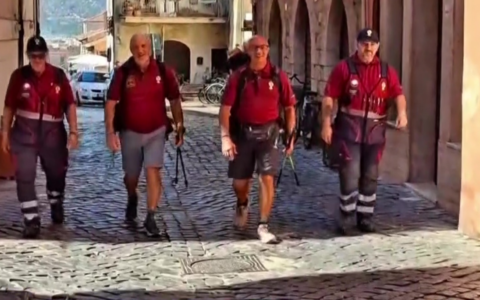 Via Francigena, il cammino di pace di due ex poliziotti