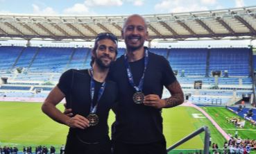 Cristofaro e Quaranta, terza medaglia d’oro ad honorem